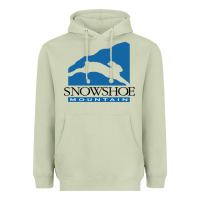 Matcha snowshoe mountain Heavyweight Hoodie - minhPixels
