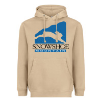 Mushroom snowshoe mountain Heavyweight Hoodie - minhPixels