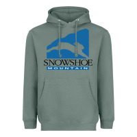 Sage snowshoe mountain Heavyweight Hoodie - minhPixels