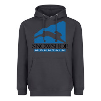 Smoke snowshoe mountain Heavyweight Hoodie - minhPixels
