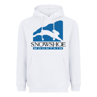 White snowshoe mountain Heavyweight Hoodie - minhPixels