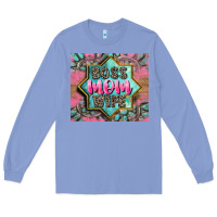 Colony Blue Boss mom wife Long Sleeve Tee - CowGirlArtShop