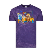 Cloud Purple Volleyball coffee cups Vintage Tee - HowdyJamesFarm