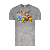 Cloud Rock Volleyball coffee cups Vintage Tee - HowdyJamesFarm