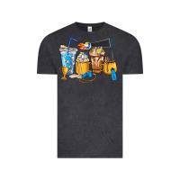Vintage Black Volleyball coffee cups Vintage Tee - HowdyJamesFarm