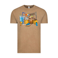Vintage Coffee Volleyball coffee cups Vintage Tee - HowdyJamesFarm