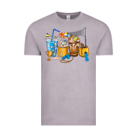 Vintage Zinc Volleyball coffee cups Vintage Tee - HowdyJamesFarm