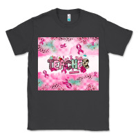Smoke Breast Cancer Teacher Classic Tee - NancyCooperArtShop