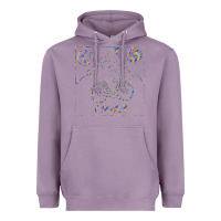 Lavender Bicycle Day 1943  LSD Acid Trip  Druffi gift Heavyweight Hoodie - minhPixels