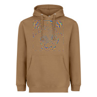 Toasted Coconut Bicycle Day 1943  LSD Acid Trip  Druffi gift Heavyweight Hoodie - minhPixels
