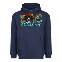 Navy love german shorthaired pointers Heavyweight Hoodie - Artiststas