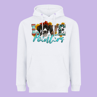 Love German Shorthaired Pointers Heavyweight Hoodie Designed By Artiststas