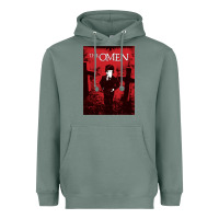 Sage The Omen Horror Movie Heavyweight Hoodie - minhPixels