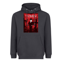 Smoke The Omen Horror Movie Heavyweight Hoodie - minhPixels
