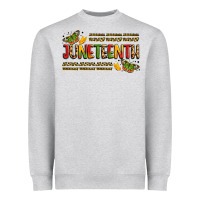Colorful Juneteenth Celebration Art Heavyweight Sweatshirt | Teevron