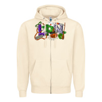 Sandshell Halloween LPN Licensed Practical Nurse Zipper Hoodie - LillyAllenDesigns