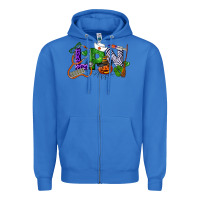 True Royal Halloween LPN Licensed Practical Nurse Zipper Hoodie - LillyAllenDesigns