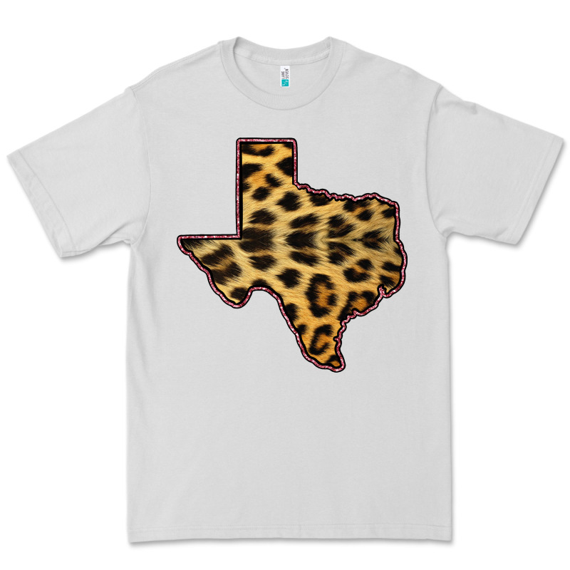 Western Texas Map Leopard Pattern Premium Tee by Bettercallsaul | Teevron