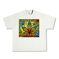 Pistachio stained glass weed Urban Heavy Tee - TumblerDesignByShophia