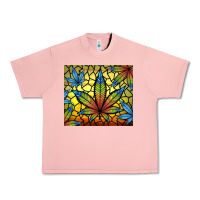Salmon stained glass weed Urban Heavy Tee - TumblerDesignByShophia