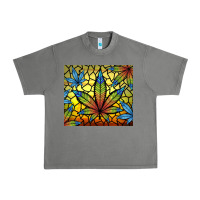 Tornado stained glass weed Urban Heavy Tee - TumblerDesignByShophia