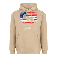 Mushroom Don_t Tread On Florida Governor Ron DeSantis 2022 USA Flag Heavyweight Hoodie - minhPixels