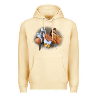 Pina Colada Sneaker and heel afro woman Premium Hoodie - RanaPortraitStore