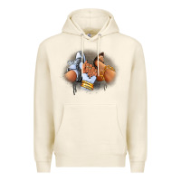 Tofu Sneaker and heel afro woman Premium Hoodie - RanaPortraitStore