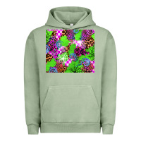 Pigment Oil Green halloween Urban Hoodie - AdoDesignShop
