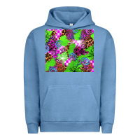 Pigment Pebble Blue halloween Urban Hoodie - AdoDesignShop
