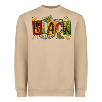 Mushroom black Heavyweight Sweatshirt - LillyAllenDesigns