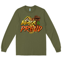 Army Green Black and proud Long Sleeve Tee - HowdyJamesFarm