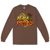 Chestnut Black and proud Long Sleeve Tee - HowdyJamesFarm