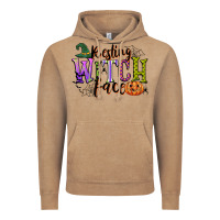 Vintage Coffee resting witch face Vintage Hoodie - CowGirlArtShop