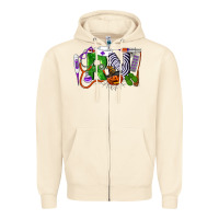 Sandshell Halloween RN Registered Nurse Zipper Hoodie - LillyAllenDesigns