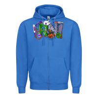 True Royal Halloween RN Registered Nurse Zipper Hoodie - LillyAllenDesigns