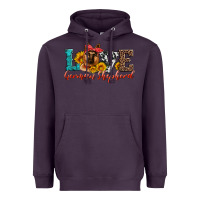 Plum love german shepherd Heavyweight Hoodie - Artiststas