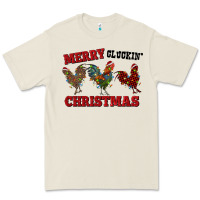 Bone Merry Cluckin' Christmas Premium Tee - RanaPortraitStore
