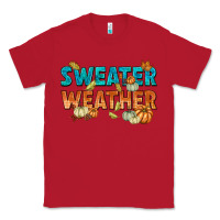 Red Fall Classic Tee - texasbilliewilder
