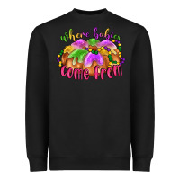 Black where babies come from Heavyweight Sweatshirt - LillyAllenDesigns