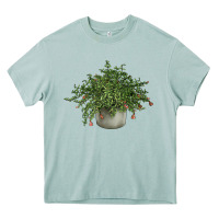 Arona Dwarf Pomegranate Tree Illustrations Heavy Core Tee - LillyAllenDesigns