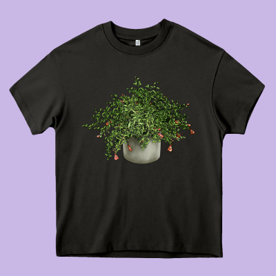 Dwarf Pomegranate Tree Illustrations Heavy Core Tee Designed By Lillyallendesigns