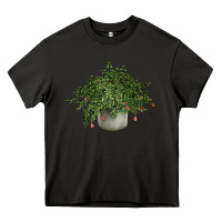 Asphalt Dwarf Pomegranate Tree Illustrations Heavy Core Tee - LillyAllenDesigns