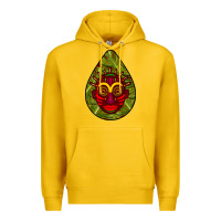 Lemon african masks teardrop  7 Premium Hoodie - BundleAndBundleShop
