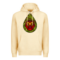 Pina Colada african masks teardrop  7 Premium Hoodie - BundleAndBundleShop