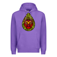 Purple african masks teardrop  7 Premium Hoodie - BundleAndBundleShop