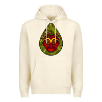 Sandshell african masks teardrop  7 Premium Hoodie - BundleAndBundleShop