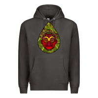 Smoke african masks teardrop  7 Premium Hoodie - BundleAndBundleShop
