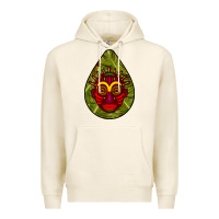 African Masks Teardrop  7 Premium Hoodie | Teevron
