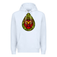 White african masks teardrop  7 Premium Hoodie - BundleAndBundleShop